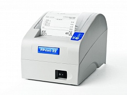 Принтер документов FPrint-22 для ЕНВД. Белый. С SD картой. RS+USB (Кабель RS-232)