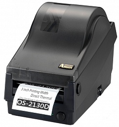 Argox OS-2130DE (термо печать, интерфейсы Lan, COM и USB, ширина печати 72 мм, скорость 104 мм/с)