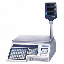 CAS LP-30 Весы электронные торговые с принтером этикеток, ver.1.6