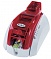 Принтер Evolis Pebble4 Smart (цвет- красный, синий), USB, в комплекте: eMedia, 1 лента R3011 и 100 к