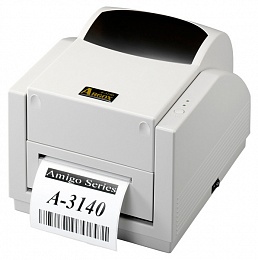 Argox A-3140 (термо/термотрансферная печать, 300 dpi, интерфейс LPT, COM, USB, ширина печати 104мм)
